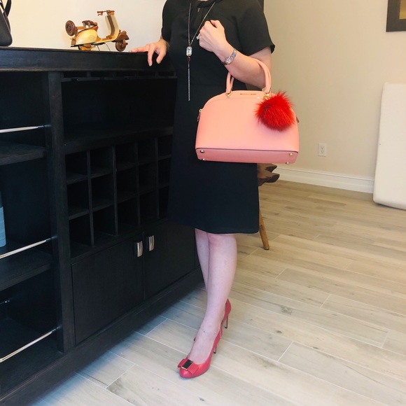 Michael Kors Emmy Dome Large Satchel With Charms - Picture 7 of 8